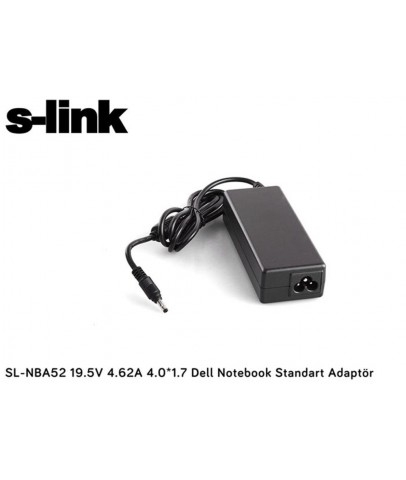 S-link SL-NBA52 19.5v 4.62a 4.0-1.7 Notebook Adaptörü