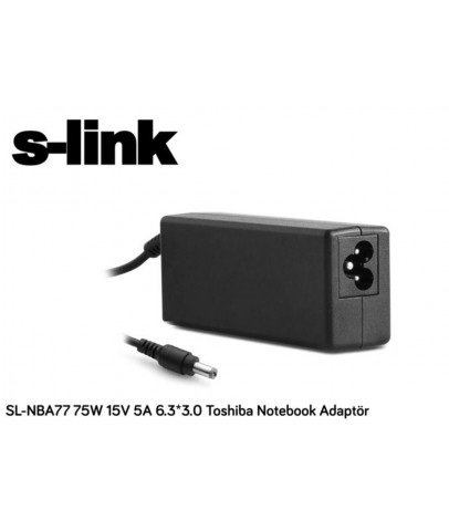 S-link SL-NBA77 75w 15v 5a 6.3-3.0 Notebook Adaptörü