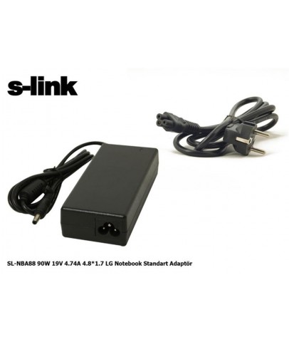 S-link SL-NBA88 90w 19v 4.74a 4.8-1.7 Lg Notebook Adaptörü