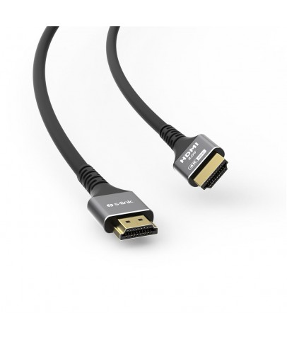 S-link SLX-HD4K05 19+1 HDMI to HDMI 5mt Metal v2.0 4K (4096-2160) 60Hz Kablo