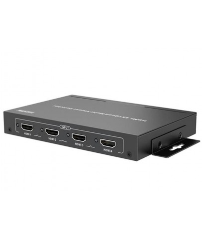 S-Link Swapp SW-HDQS41 4 Port input 1Port Output 120M Cat6 Extender ve Çoklu Switch