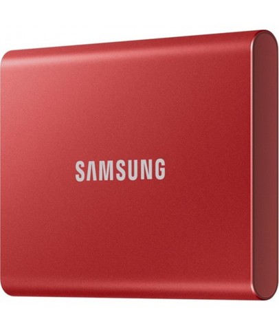 Samsung 1TB T7 USB3.2 1050MB-1000MB-s Taşınabilir SSD Kırmızı MU-PC1T0R-WW