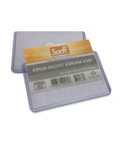 Sarff  Ehliyet Kabı Pvc Lüx 55x85 MM Yatay 100 LÜ A-031H 15323003