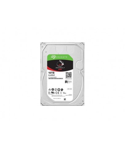 Seagate 10TB Ironwolf ST10000VN000 3.5" 256MB 7200 Rpm Nas Disk Harddisk