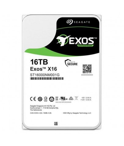 Seagate 16TB EXOS ST16000NM000J 3.5 256MB 7200RPM SATA3 NAS Sabit Disk