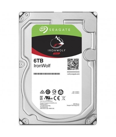 Seagate 6TB Ironwolf 256MB 5400rpm 3.5" SATA 3.0 NAS ST6000VN001 Harddisk