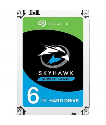 Seagate 6Tb Skyhawk 3,5" 256Mb 5900 St6000Vx001 Harddisk (Resmi Distribitör Ürünü)