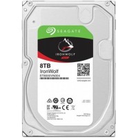 Seagate 8Tb ST8000VN004 Ironwolf 3,5" 7200Rpm 256Mb Rv Sensör, Sata 3, 7-24  Nas Diski