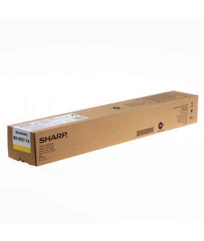 SHARP MX-61GTYA Yellow Sarı Orjinal Fotokopi Toneri MX-2630-2651-3050-3550-3070 24.000 Sayfa