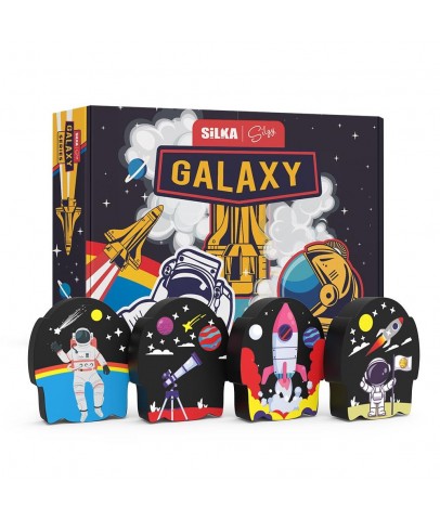 Silka Silgi Galaxy 36 Adet - Art55