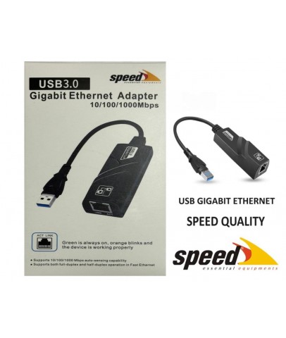 Speed UE050 10-100-1000 USB 2.0-3.0 Gigabit Ethernet Çevirici