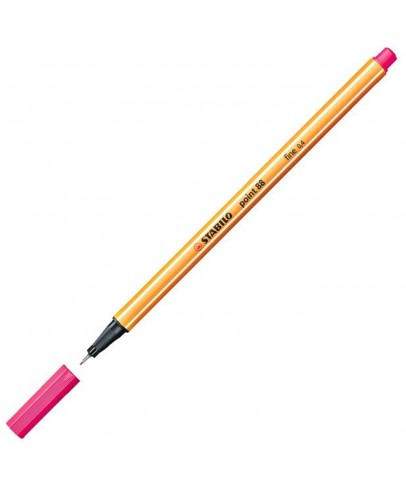 Stabilo Keçe Uçlu İnce Kalem 88 Point 0.4 MM Pembe 88/56