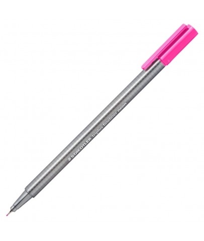 Staedtler Fineliner Triplus Üçgen 0.3 MM Neon Pembe 334-221