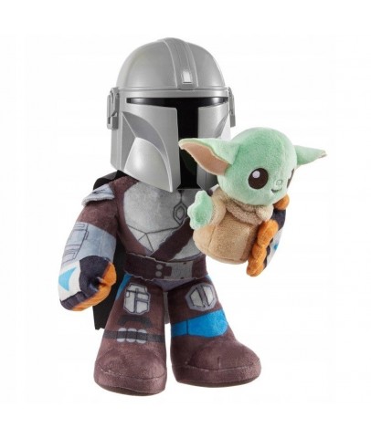 Star Wars Mandalorian Sesli Peluş Figür MTL-HNT52