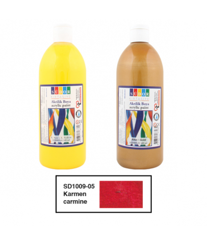 Südor Akrilik Boya 500 ML Karmen Kırmızı SD1009-05