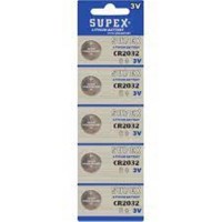 Supex Cr2032 3V Lityum 5Li Blister Pil