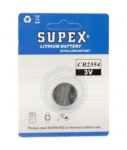 Supex CR2354 3V Lityum Tekli Paket Pil