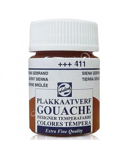 Talens Guaj Boya 16ml 411 Burnt Sienna