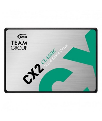 Team 256GB CX2 520-430MB-s 2.5" SATA3 SSD Disk (T253X6256G0C101)