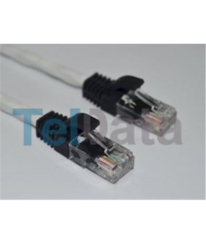 Teldata TLD-030B Cat6 0.30MT Beyaz Utp Patch Kablo