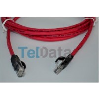 Teldata TLD-030K Cat6 0.30MT Kırmızı Utp Patch Kablo