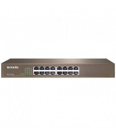 Tenda TEF1016D 16 Port 10-100 Mbps Switch Çelik Kasa Rack Mount