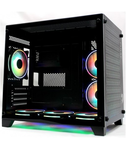 Tiranozor Ti-Game Pulse Black 6 Rgb Fan Black Mesh Gamıng Kasa Power Yok