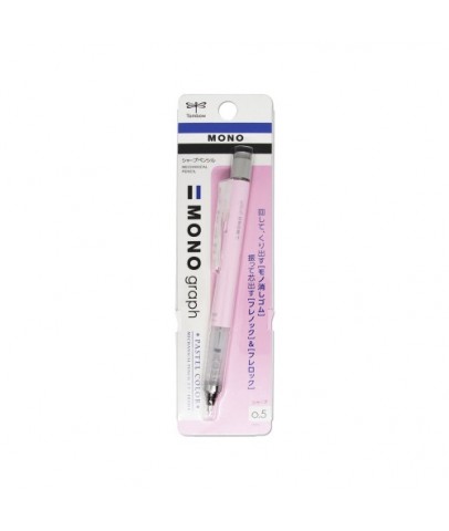 Tombow Versatil Kalem Mono Graph Pastel 0,5 MM Blisterli S.Pembe