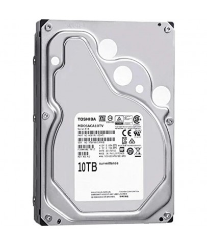 Toshiba 10TB MD06ACA10TV SATA 3.0 7200 RPM 3.5" Sata 3 7-24 Güvenlik Diski (İthalat)