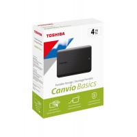 Toshiba 4TB Canvio Basic 2.5" Gen1 USB 3.2 Harici Harddisk (HDTB540EK3CA)