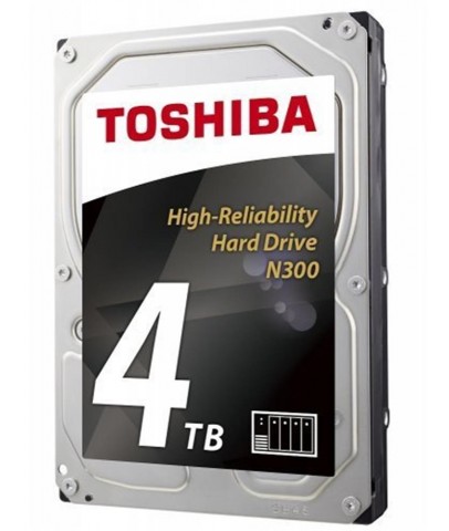 Toshiba 4TB N300 HDWG440UZSVA 7200RPM 128MB SATA3 Nas Diski