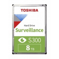 Toshiba 8TB HDWT380UZSVA S300  3.5" 7200RPM 7-24 Güvenlik Diski