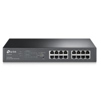 Tp-Link TL-SG1016PE 8 Port Poe+ 16 Port 10-100-1000 Mbps Switch Çelik Kasa Rack Mount