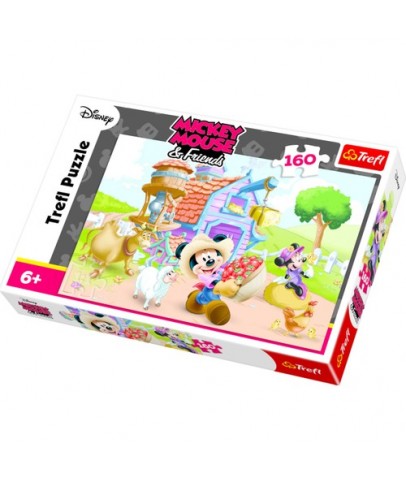 Trefl Puzzle 160 Parça Disney Mıckey Mouse 15337 (41x27,5 cm)