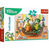 Trefl Puzzle 60 Parça Treflik Famıly (33x22 Cm) 17345