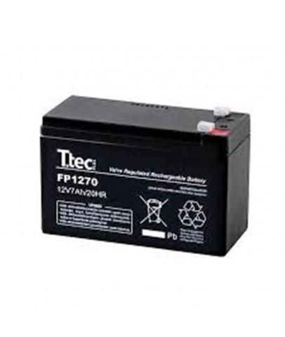 Ttec 12V 7AH-20HR Bakımsız Kuru Akü 2Kg Ups Uyumlu