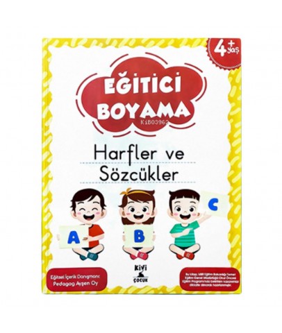 Uçanbalina Eğitici Boyama Harfler Ve Sözcükler