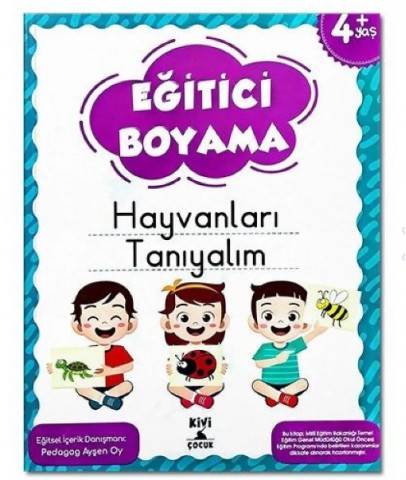 Uçanbalina Eğitici Boyama Hayvanları Tanıyalım