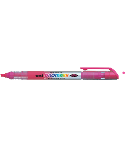 Uni-Ball Fosforlu Kalem Promark Eye Cep Tipi Pembe USP-105