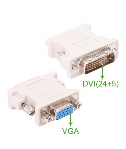 Vcom CA301 Dvi 24+5 Erkek To Vga Dişi Dönüştürücü