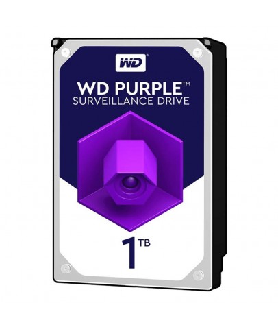 Wd 1Tb Purple 3,5" 64Mb 5400Rpm Wd10Purz Harddisk (İthalat)