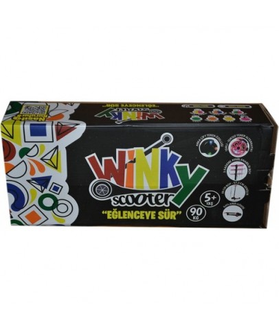 Winky Scooter Yeşil Işıklı (Kutulu)