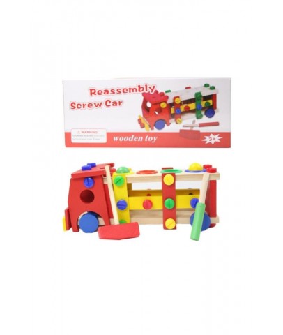 Wooden Toy Ahşap Kamyon Sök-Tak PR-146