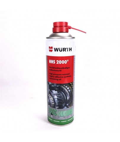 Würth 0893 106 028 500ml HHS 2000 Yüksek Basınca Dayanıklı Yağlama Sprey