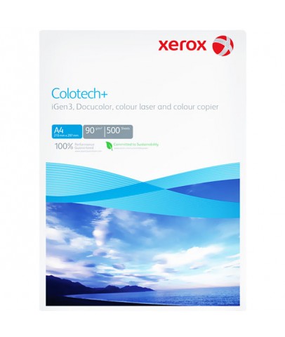 Xerox Gramajlı Fotokopi Kağıdı Laser-Copy-Inkjet Colotech 500 LÜ A4 90 GR Beyaz 003R94641