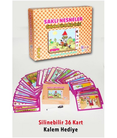 Yuka Kids Saklı Nesneler 3-6 Yaş