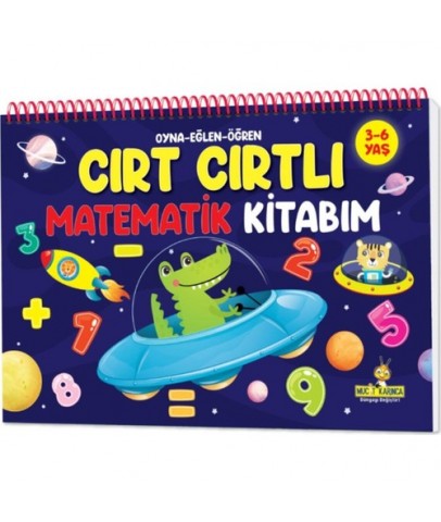 Yükselen Zeka Yayınları 3-6 Yaş Cırt Cırtlı Matematik Kitabım