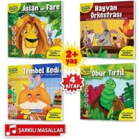 Yükselen Zeka Konuşmayı Geliştiren Hikaye 2-4 Yaş 4 Kitap