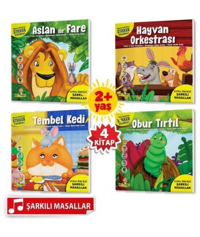 Yükselen Zeka Konuşmayı Geliştiren Hikaye 2-4 Yaş 4 Kitap