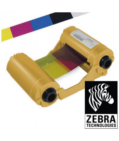 Zebra 800033-840 Renkli Ribbon Zxp3 Ymcko Tek Yüze 200 Baskı